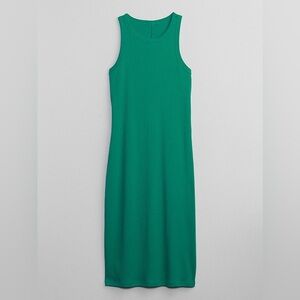 Sleeveless Green Dress